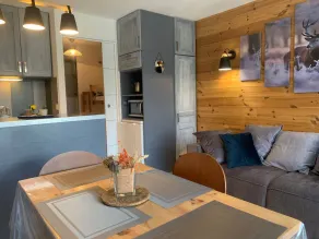 Studio rénové à Pra Loup avec balcon et wifi, proche télécabine - Image 5