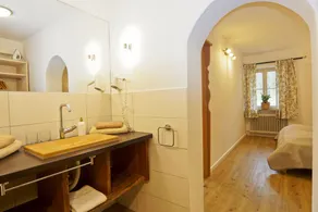 Ferienwohnung \"Mirabelle\" barrierefrei, 60 qm bis 4 Personen, Erdgeschoss, 2 separate Schlafzimmer, Südterrasse. - Image 3