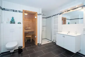 Apartment mit Sauna, Whirlbadewanne und Balkon an der Graft mit Blick zum Deich! - Image 4