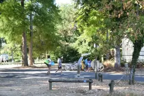 Campsite Le Rochat-Belle-Isle *** - Chalet wood nature (2 adults + 1 child ) 3 persons - Image 4