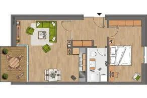 Ferienapartment mit Fußbodenheizung und Balkon - nur 150 m vom Strand Entfernt! - Image 4