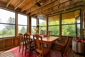 Authentic & Stunning,  Rustic Log House located on 28 acres with private road - Image 4