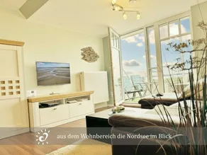 Modern vacation apartment with direct view of the North Sea and swimming pool - Image 1