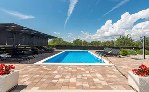 Villa Silentium, rural area, heated pool, volleyball court, children's playground - Image 4