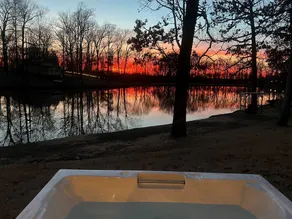 Lakefront Tiny Cabin Near Memphis + Hot Tub - Image 2