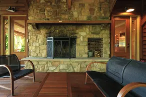 Luxuriöse Timber Frame Mountaintop Lodge, atemberaubende Aussicht, 5 Suiten, Chefküche - Image 5