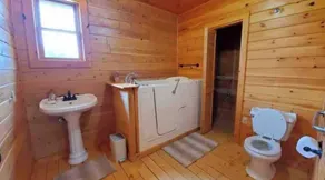 Angela Custom Log House<br>on 7 acres. <br>Pets Not Allowed. <br>No Smoking. - Image 5