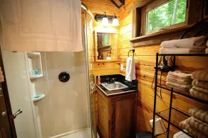Krater der Diamanten Getaway Cabin In The Woods - Image 2