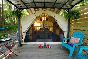 Hudson Valley’s Private Waterfront Camping Getaway - Image 4