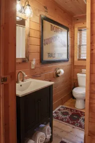 Whispering Falls Cabin - hot tub, views, 15 acres, minutes from Main St. - Image 4