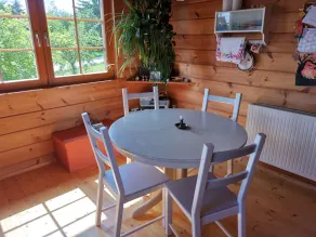 Cozy log cabin by the forest with large garden - Image 4
