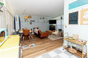 Mid-Century Modern Themed Home with Outdoor Hot Tub - Image 2