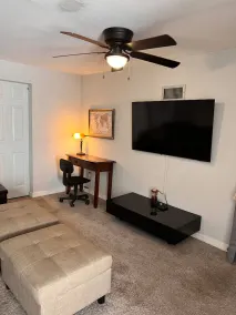 Cozy Retreat Near Crooked Lake with Gym, Games & Deck Views - Image 3