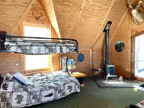 Off grid solar a-frame cabin Northwoods Farm Stay Hundreds of Acres to Explore - Image 2