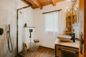 Chalet Soleada with Fireplace and Terrace for 5 - Happy Rentals - Image 4