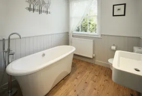 A charming, detached, weather-boarded cottage, set in a secluded location on the edge of the histori - Image 2