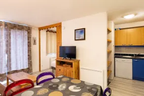20m from ski lifts, Ground floor, swimming pool, sauna, balcony, tv, ski locker, 33m², Les Orres - Image 5