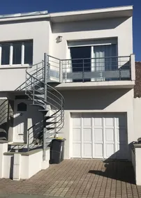 Studio ligger Blériot- strand, komfortable med balkon 300 meter fra havet - Image 4