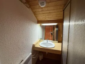 100m from ski slopes, 2nd floor, view ski slopes, balcony, tv, ski locker, 29m², Les Saisies - Image 2