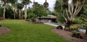Airstream pool house, heated pool, lavish gardens, waterfalls, very private.  - Image 2