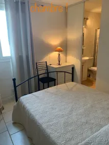 IN HOUSE SEA VIEW & ON ILE ROUSSE : T3 /4 PERS.  TERRACE/CLIM BEACH 800m away - Image 3