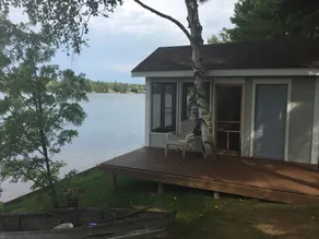 Waterfront Cottage om private \"Farmer\" Lake, 10 sovepladser, bade, fiske, båd, ATV - Image 5