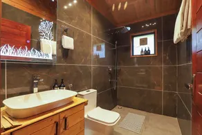 ELIVAAS Signature Riveira Hills - 3 BHK Wooden Cottage with Lush Garden, Pvt Pool - Image 2