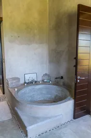 Villa foran strand med 11 afhængighed kloketelt, Tulum, Sian Kaan - Image 2