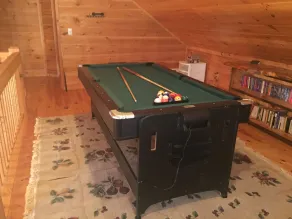 2 br / 2ba, hot tub. brændeovn, poolbord, satellit-tv, fuldt møbleret køkken - Image 2