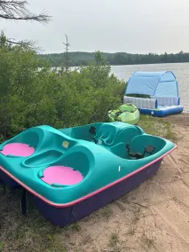 Ferienhaus auf einem schönen 110 Hektar großen See mit einem Sandstrand, - Image 3