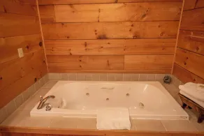 Nature Hideout with Great Location | Bear's Den Log Cabin | Hot Tub & Two Decks - Image 5