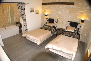 Barn Gite-vingård, udsigt, pool, wifi, spillehal - \"L 'Atelier\" på Les Marais - Image 5