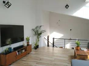 Modern 2BR Skylit Penthouse w/ Open Pvt Terrace. 7 mins walk to Vagator Beach - Image 2