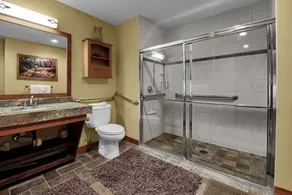 Mountain Bliss: Cozy Solitude Condo, Heated Pool and Hot Tub, Game Room, Parking, Patio, Fireplace! - Image 5