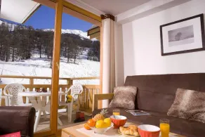 Wifi, pied des pistes de ski, vue pistes de ski, piscine, 36-38m², Les Orres - Image 4