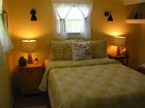 The Wildflower - Wooded Seneca Lake View Hideaway - Walk to Winery & Brewery - Hot Tub - Pets OK - Image 4