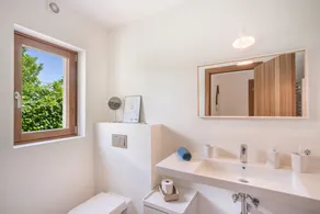 Casa con aire acondicionado cerca de la playa con bonito diseño, piscina, terraza, jardín y Wi-Fi - Image 4