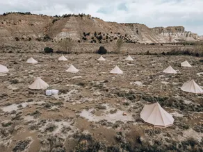Family Tent w/ Shared Bathroom - Beauty awaits you just past the red cliffs. - Image 3