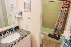 A3 tile floors pet friendly easy access downstairs faces nice grassy area Close to pool - Image 2