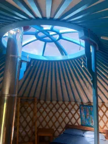 Sycamore - A luxury couples+ Yurt on a stunning historic estate near Newquay - Image 3