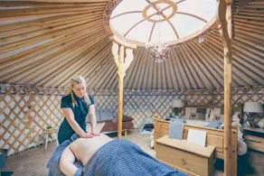 PERIGNON Luxury Heated Yurt with Private Hot Tub - Image 4