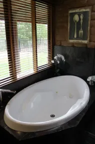Casa de terra artística isolada oferecendo luxo spa - Image 3