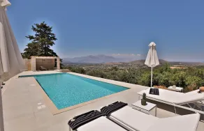 nouvelle villa  pierre naturelle avec grande piscine et superbes vues sur la mer - Image 5