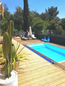 Studio indépendant avec belle terrasse à 5 minutes de la mer. - Image 5