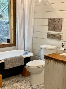 Modern cabin with private beach access in Blind Bay! - Image 5