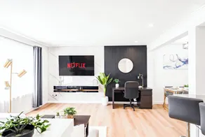 Luxury 2BR Home: A/C | Fast WiFi | BBQ | Rainfall Showers I Near Downtown - Image 4