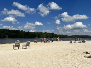 Treasure Lake Home, hot tub, partial Lake view and walking distance to beach - Image 3