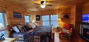3 niveauer, fantastisk udsigt, Jaccuzi, WIFI, 2 ACRES, Mountain Top, 15 min-Lake James - Image 3