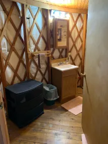 GLAMPING YURT. Sleeps 4, HOT TUB, Pellet Stove - Image 3