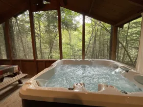 Whirlpool und 2-Zimmer-Hütte im Wald in der Nähe von Fayetteville und New River WV - Image 3